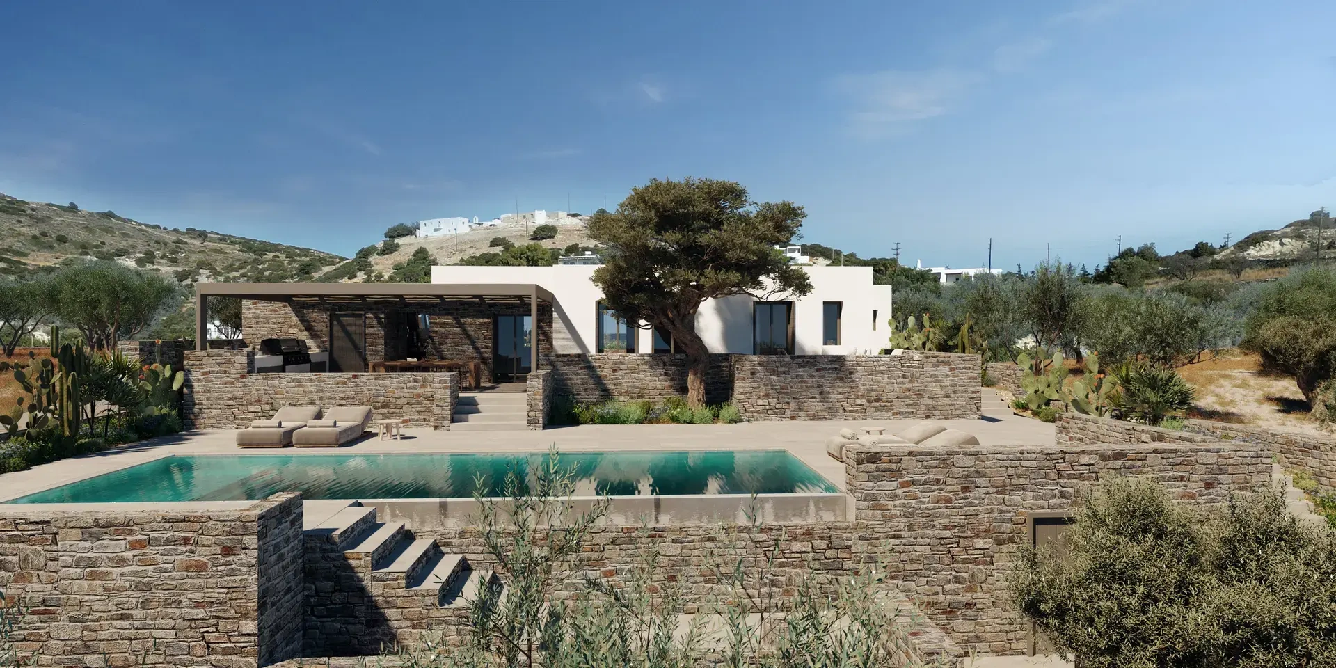2 - vendita casa vista mare paro - cicladi egeo meridionale grecia