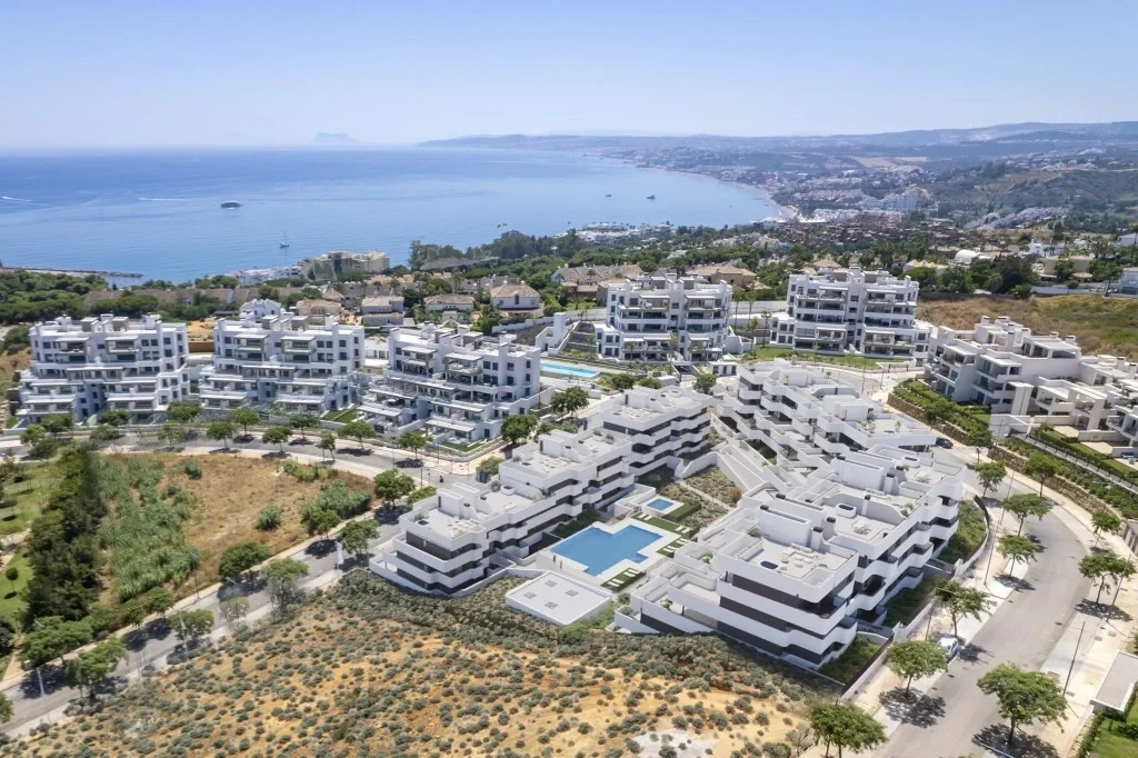 1 - verkoop appartement uitzicht op zee estepona - costa del sol andalusië spanje