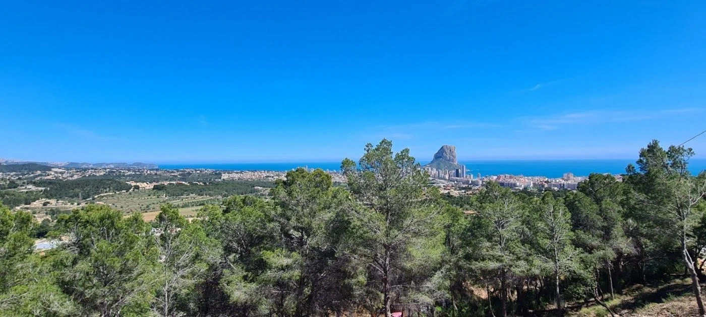 2 - venda terreno vista de mar calpe - costa blanca comunidade valenciana espanha