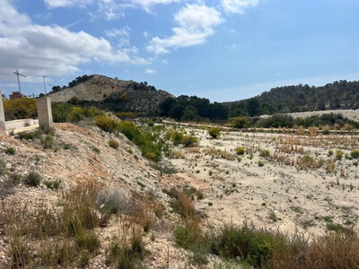 1 - продажа территория вид моря finestrat - costa blanca валенсия испания