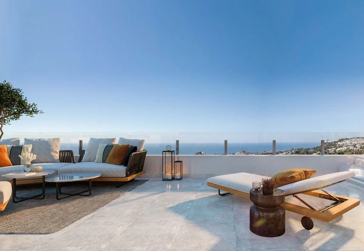 1 - verkoop appartement uitzicht op zee benalmadena - costa del sol andalusië spanje