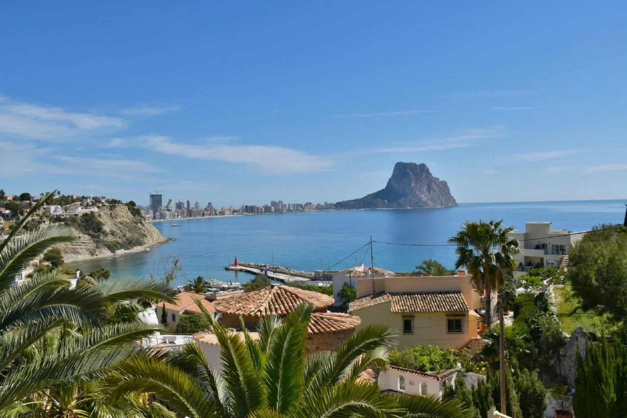 1 - venda casa vista de mar calpe - costa blanca comunidade valenciana espanha