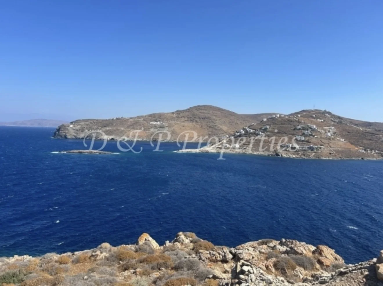 2 - vente terrain vue mer kýthnos egée méridionale grèce