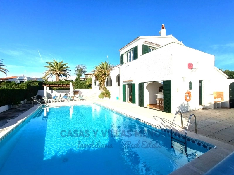 2 - vente maison vue mer sant lluis minorque - baléares espagne