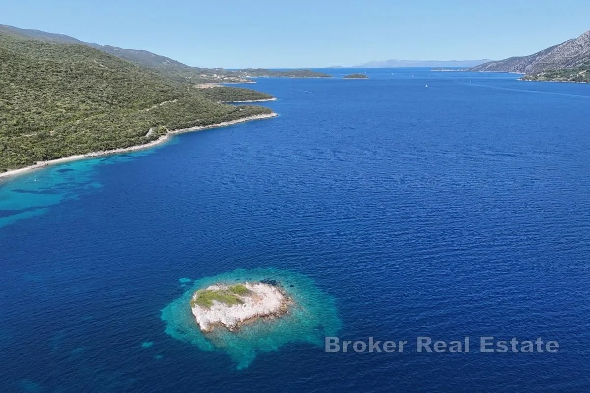 1 - vendita terreno vista mare korčula dubrovnik-neretva croazia