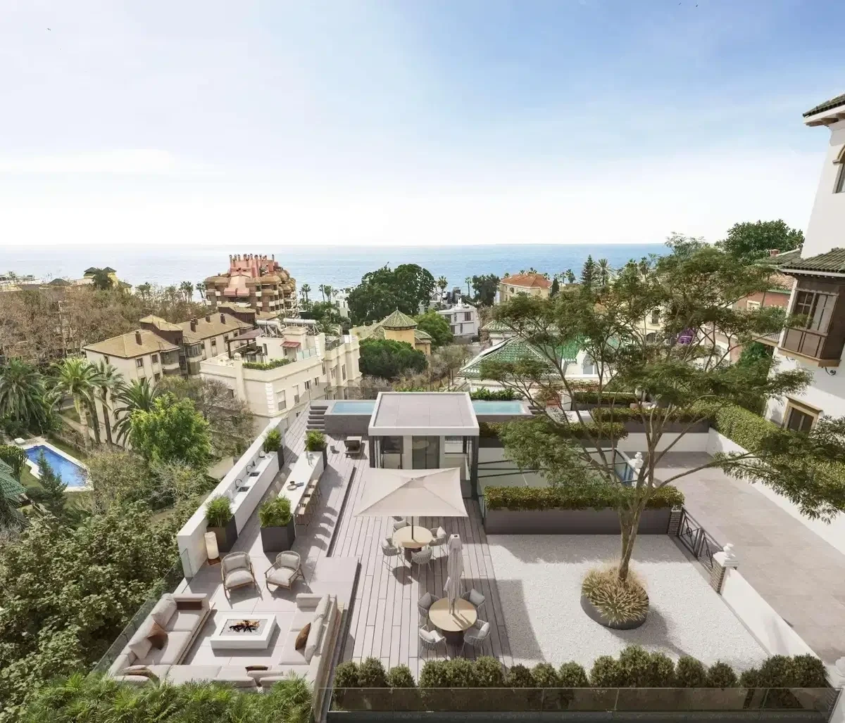 1 - verkoop appartement uitzicht op zee malaga  andalusië spanje