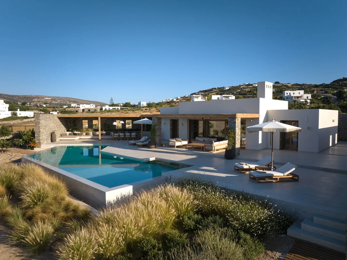2 - vendita villa fronte mare paro - cicladi egeo meridionale grecia