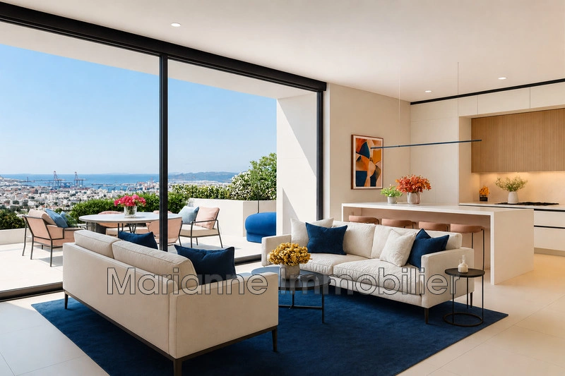1 - verkauf wohnung meerblick marseille bouches-du-rhône frankreich