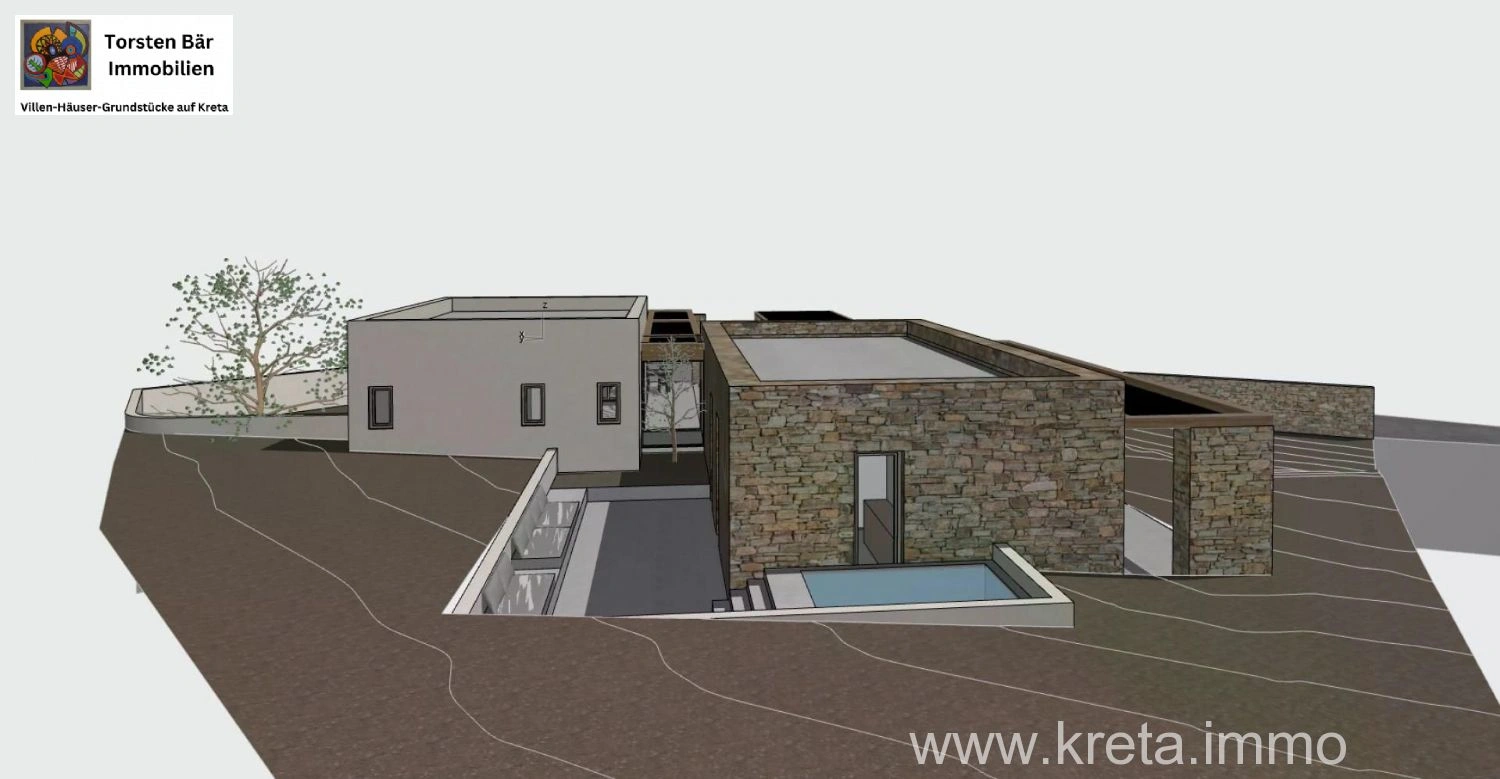 2 - vente terrain vue mer pitsídia crète grèce