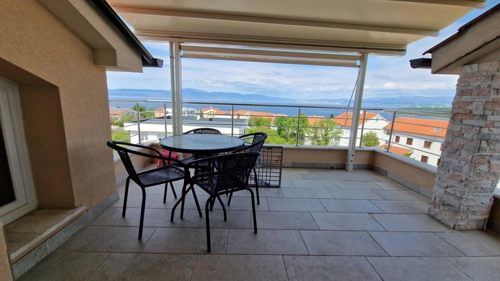 1 - vente appartement vue mer njivice primorje-gorski kotar croatie