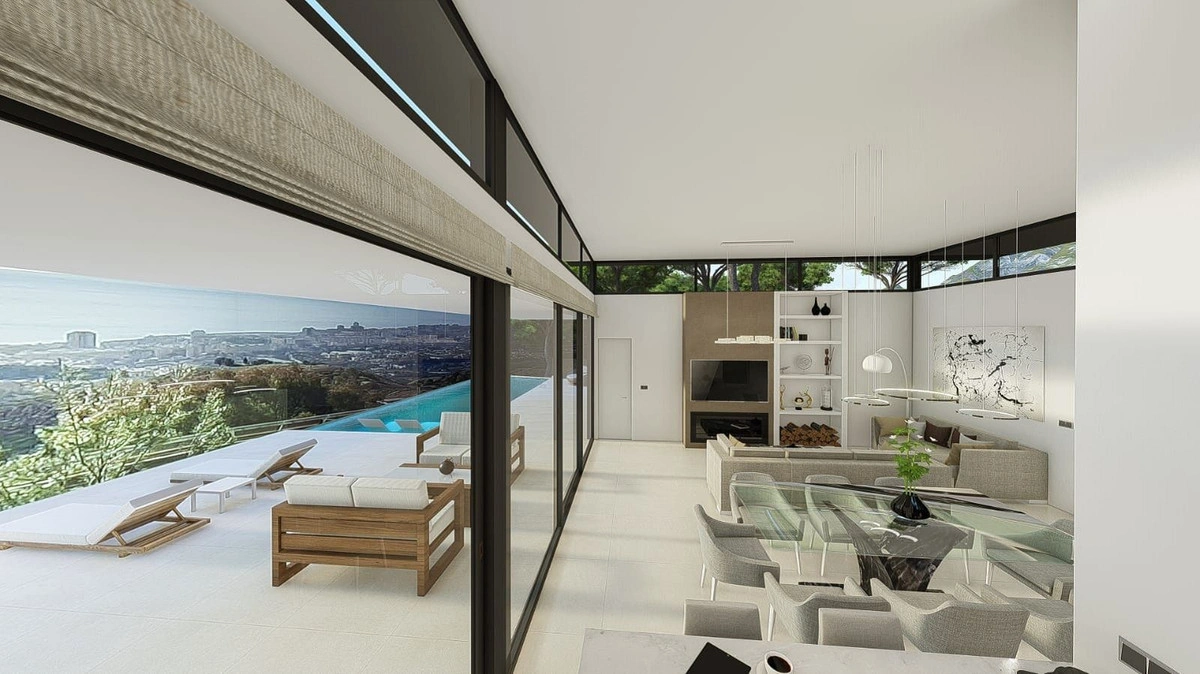 2 - venta casa vista al mar mijas andalucía españa