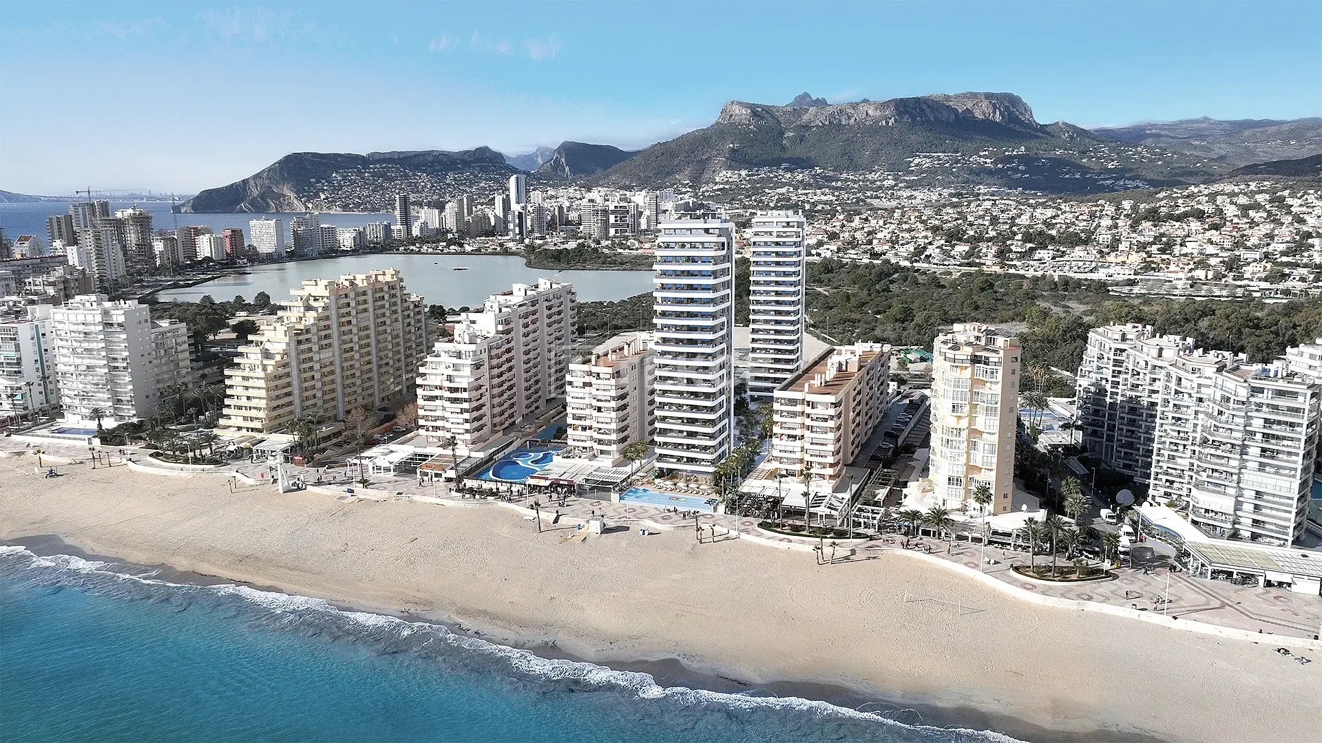 1 - продажа квартира вид моря calpe - costa blanca валенсия испания