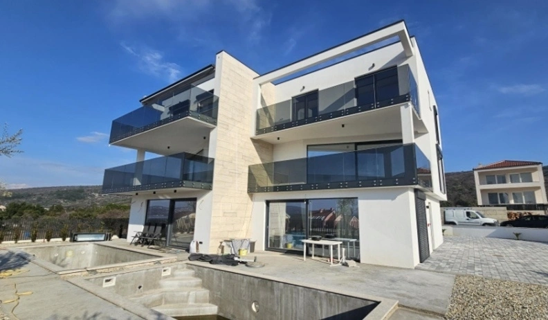 1 - продажа квартира вид моря punat приморско-горанская хорватия