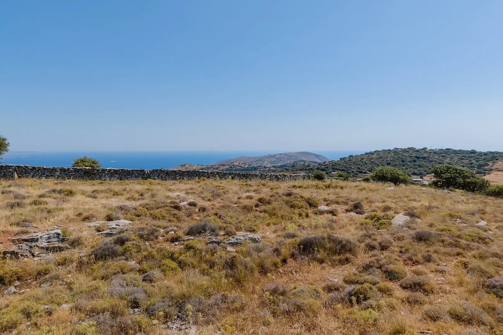 2 - sea view plot of land for sale in kea - cyclades south aegean greece