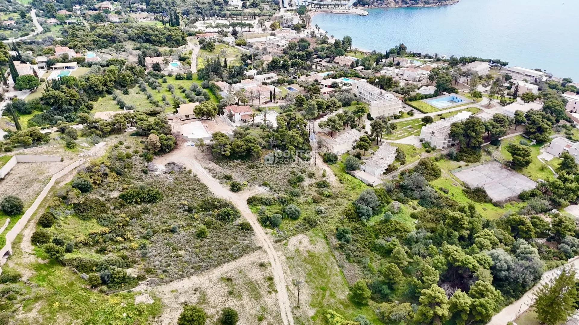 2 - venta terreno vista al mar kosta peloponeso grecia