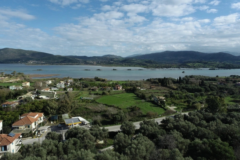 1 - vente terrain vue mer nydri îles ioniennes grèce