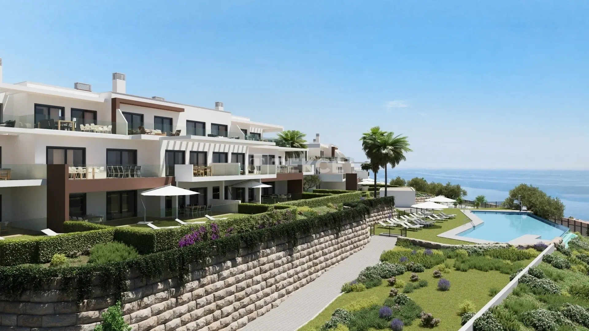 1 - verkauf wohnung meerblick casares - costa del sol andalusien spanien
