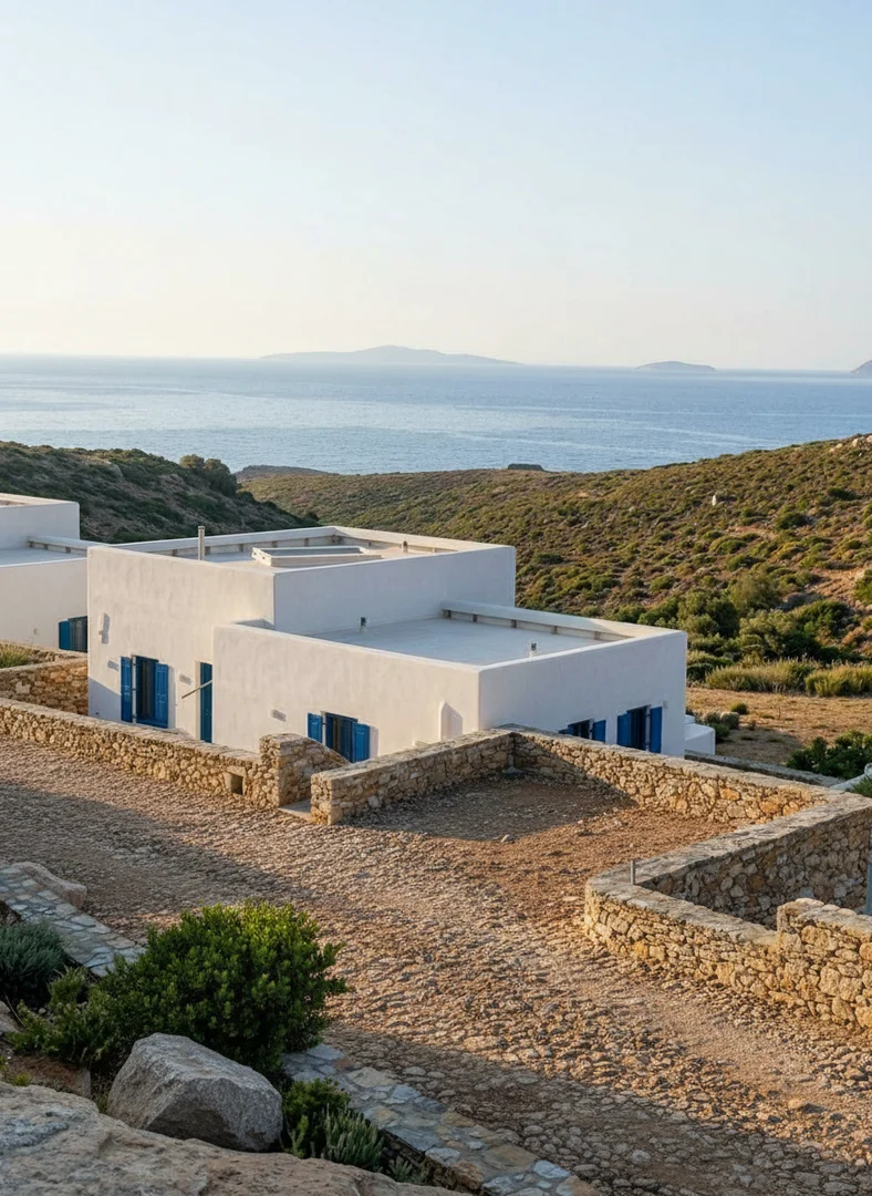 2 - venta casa vista al mar citnos - cícladas egeo meridional grecia