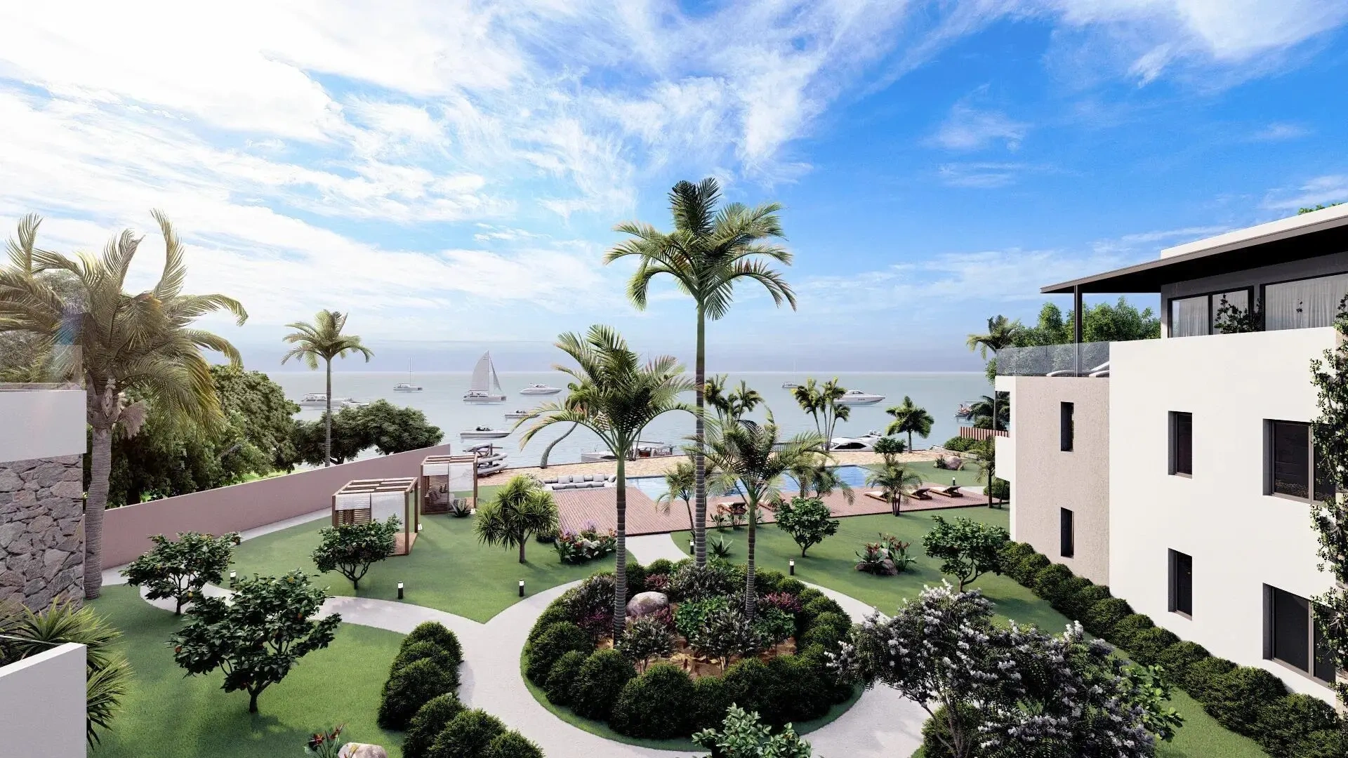 1 - venda apartamento frente ao mar grand baie rivière du rempart maurício
