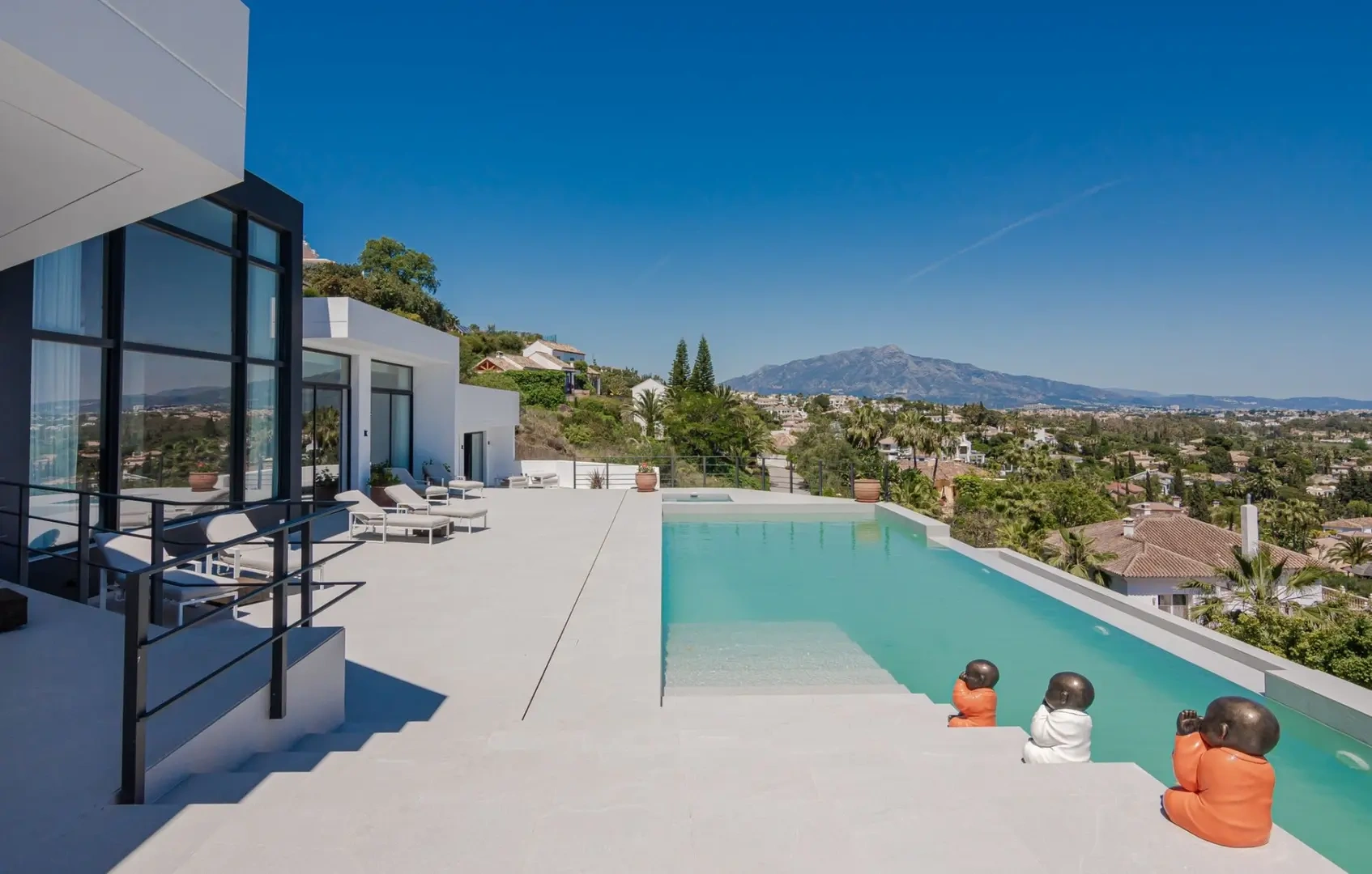 1 - location vacances maison vue mer benahavis - costa del sol andalousie espagne