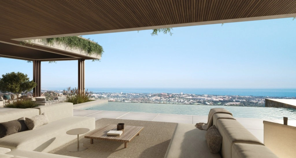 2 - sea view house for sale in benahavis - costa del sol andalusia spain