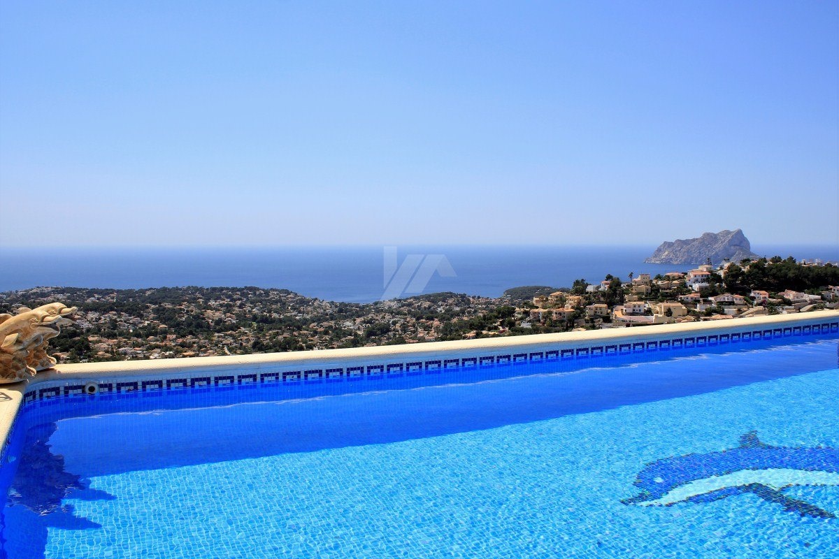 2 - venda casa vista de mar moraira - costa blanca comunidade valenciana espanha