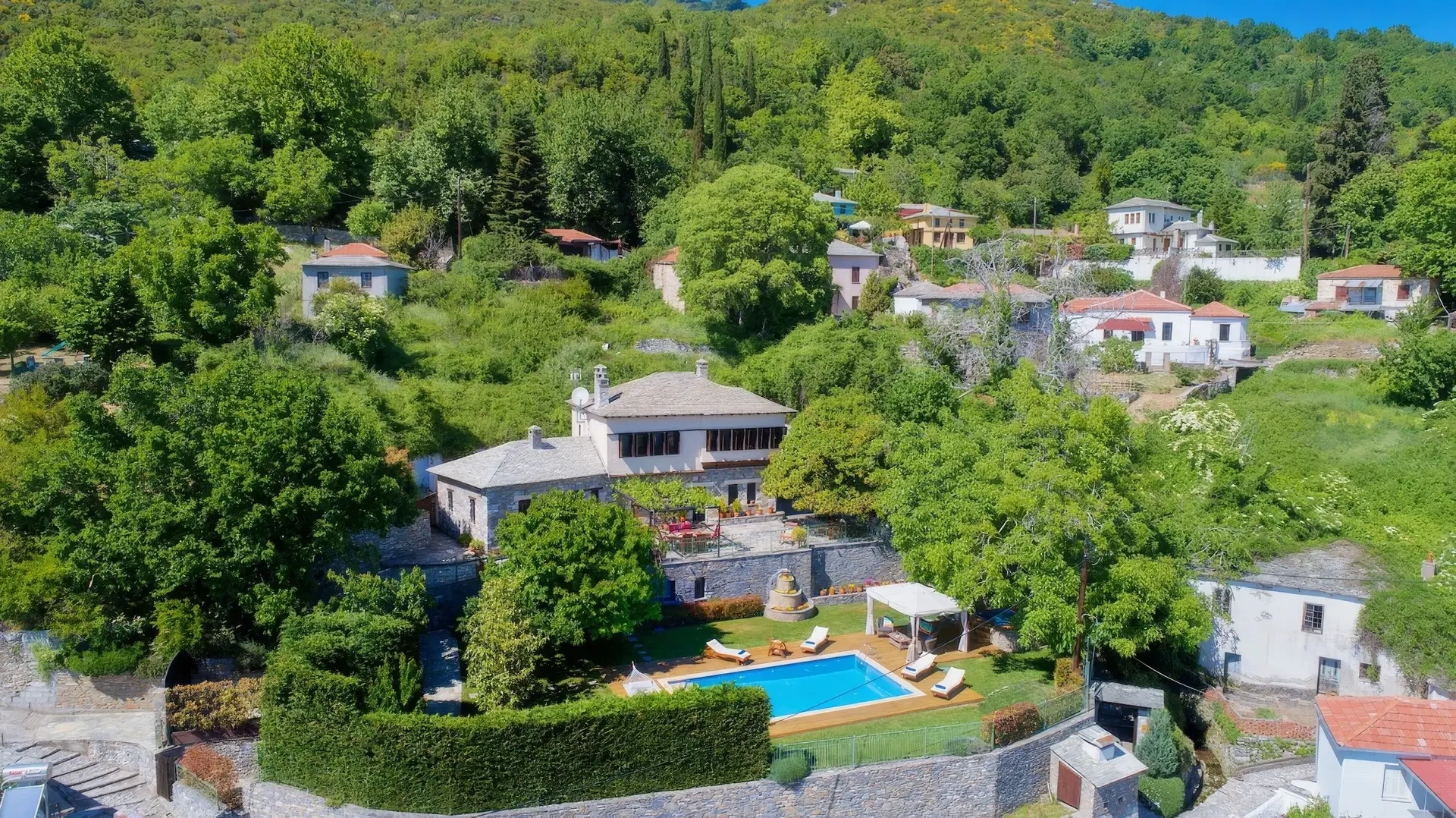 2 - vente maison vue mer miliés thessalie grèce