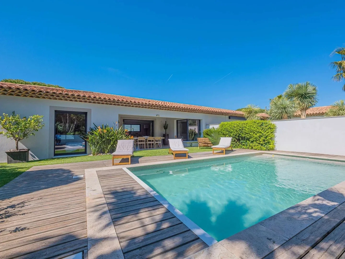 1 - location vacances villa sainte-maxime var france