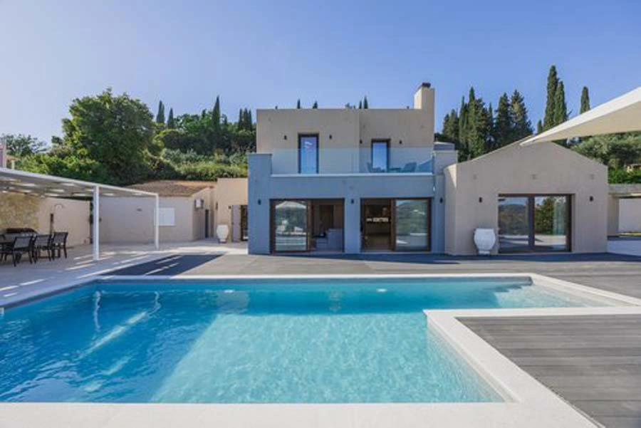 2 - vente villa corfu îles ioniennes grèce