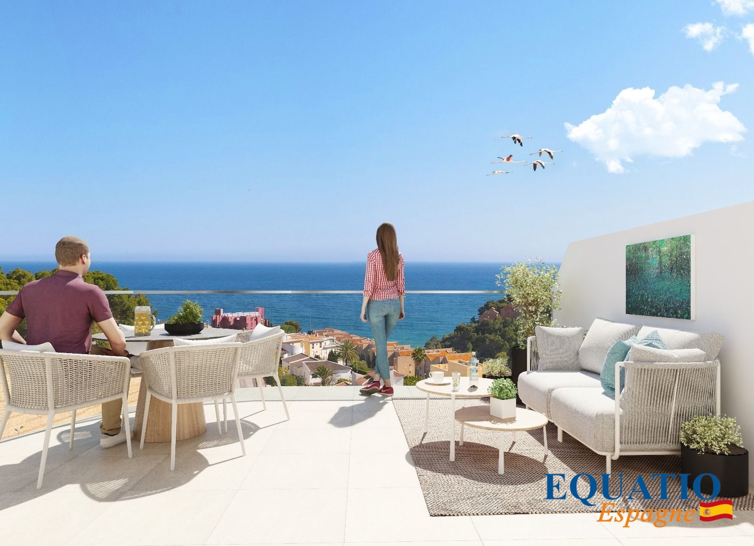 1 - vente appartement vue mer calpe - costa blanca communauté valencienne espagne