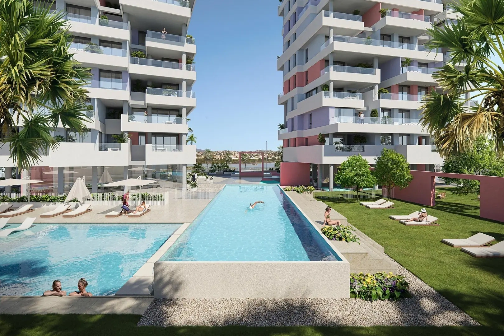 2 - venda apartamento vista de mar calpe - costa blanca comunidade valenciana espanha