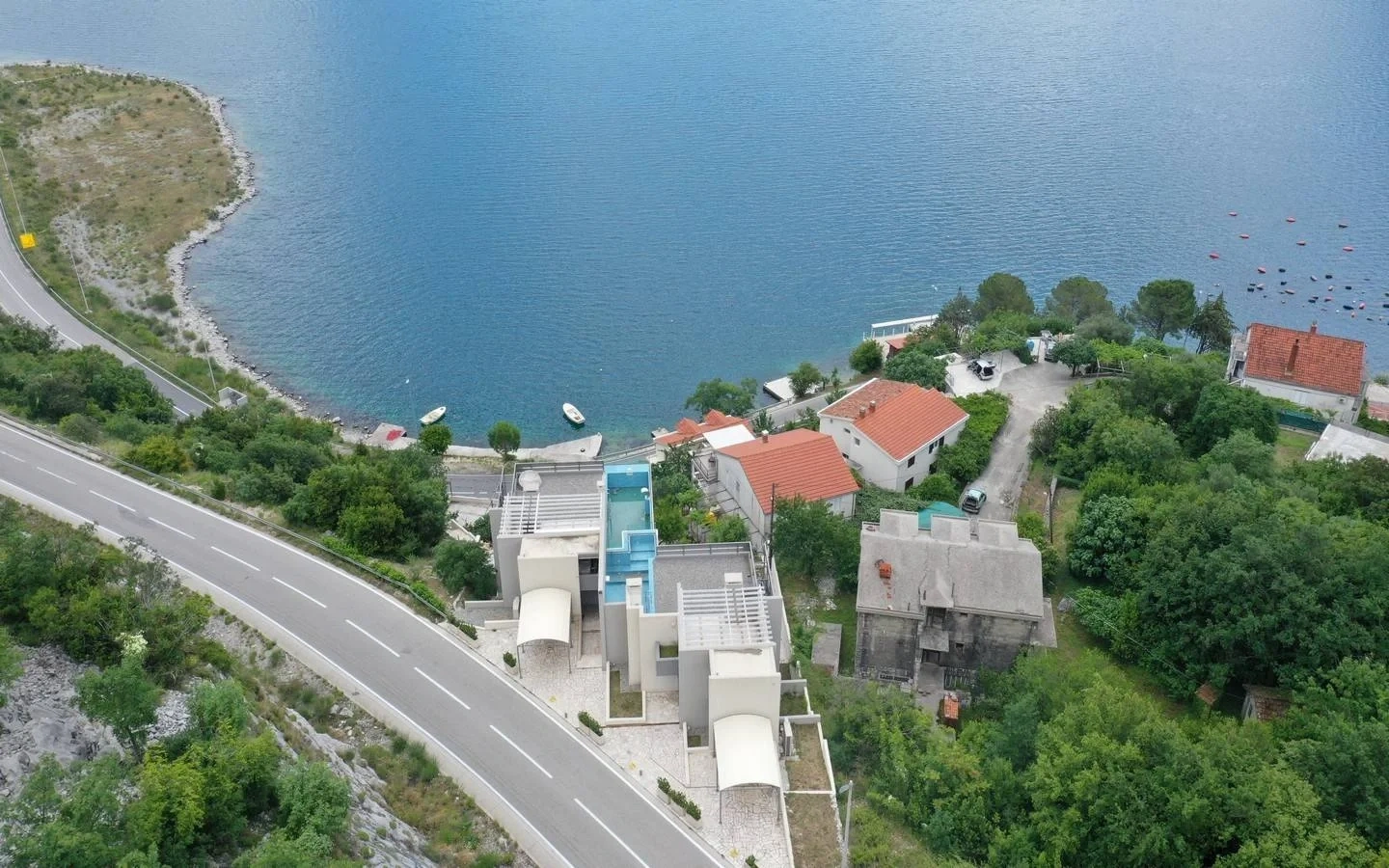 2 - verkauf haus meerblick morinj kotor montenegro