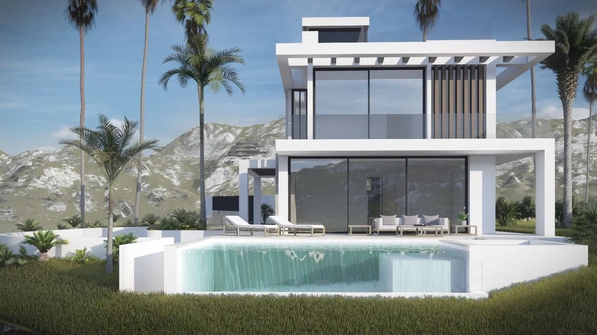 1 - verkauf villa meerblick estepona - costa del sol andalusien spanien