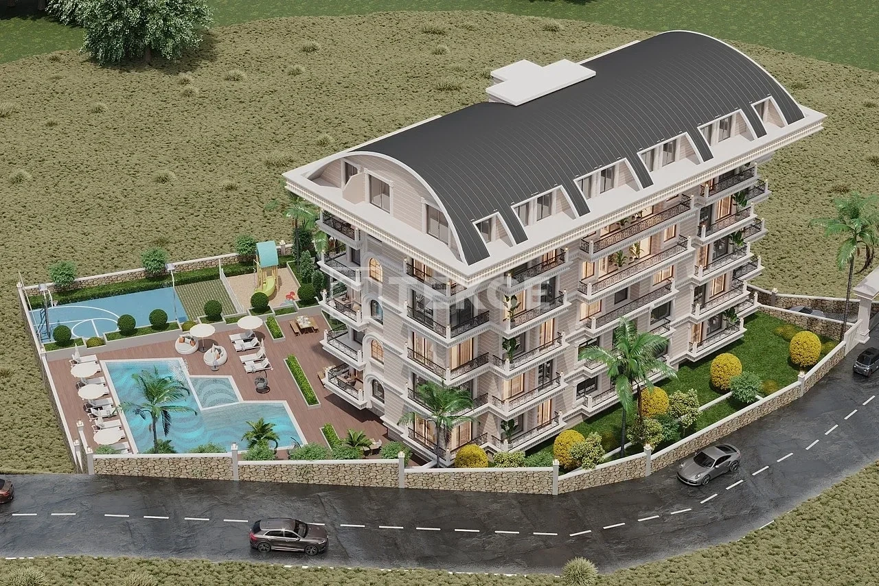 2 - vente appartement plage à pied alanya antalya turquie
