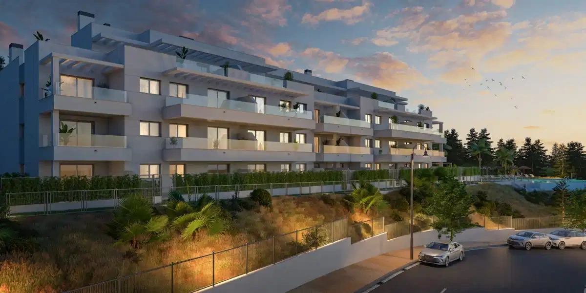 2 - продажа квартира вид моря mijas андалусия испания