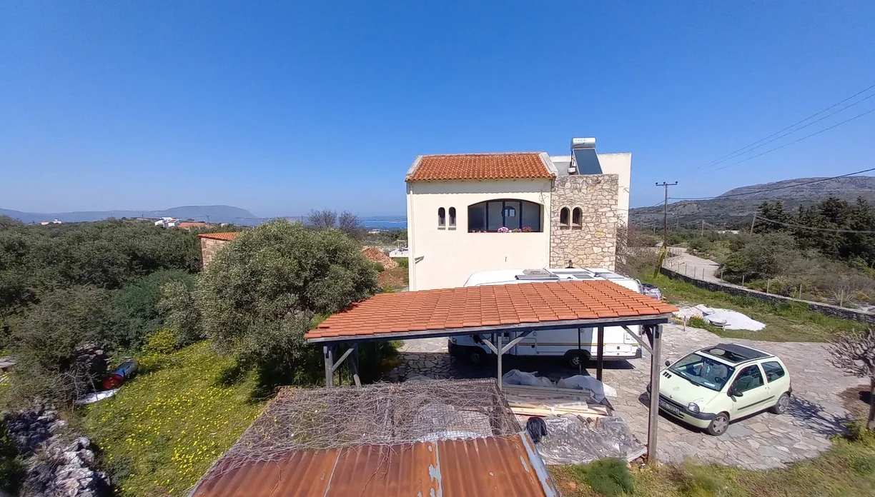 1 - vente maison vue mer xirostérni crète grèce