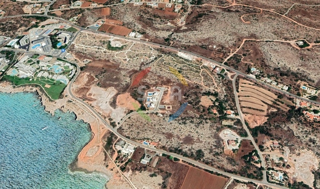 1 - sea view plot of land for sale in agia napa famagusta cyprus