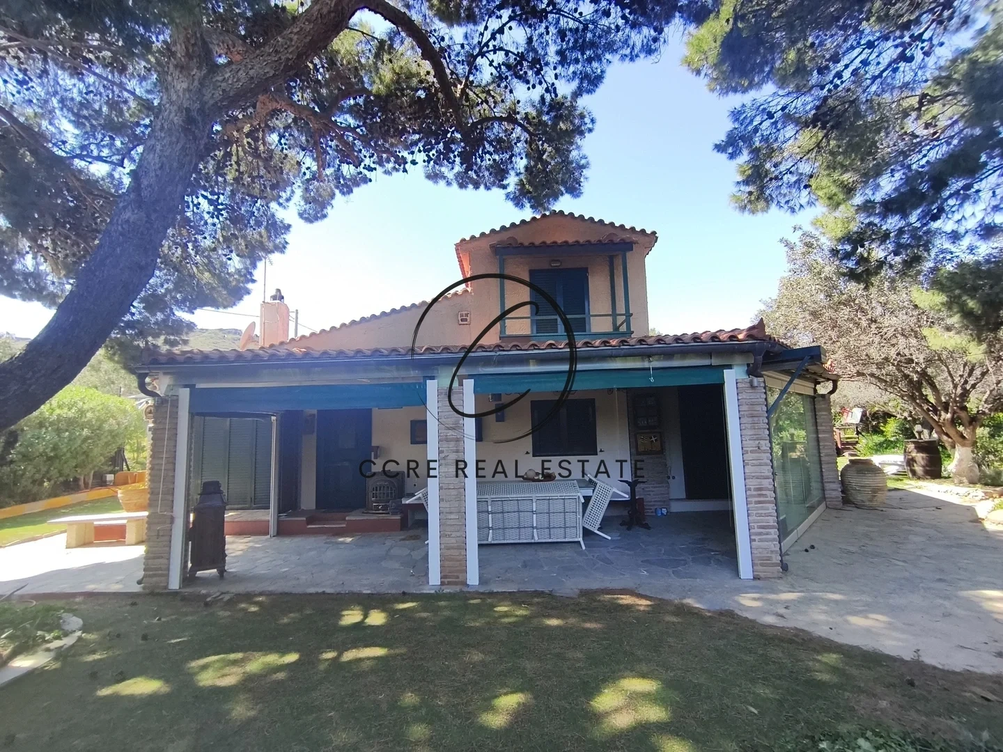 1 - vente maison plage à pied sounion attique grèce