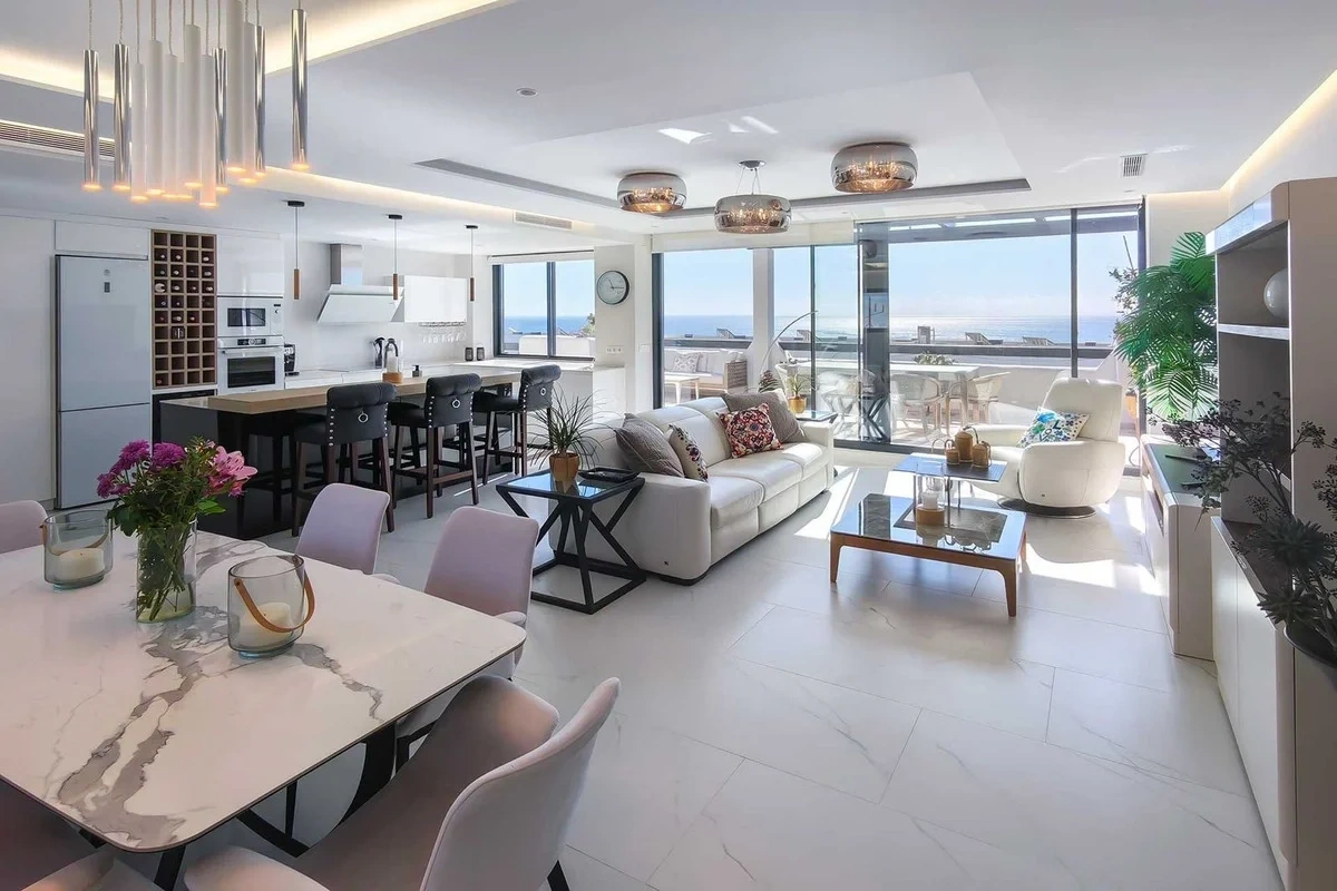 1 - vente appartement vue mer casares - costa del sol andalousie espagne