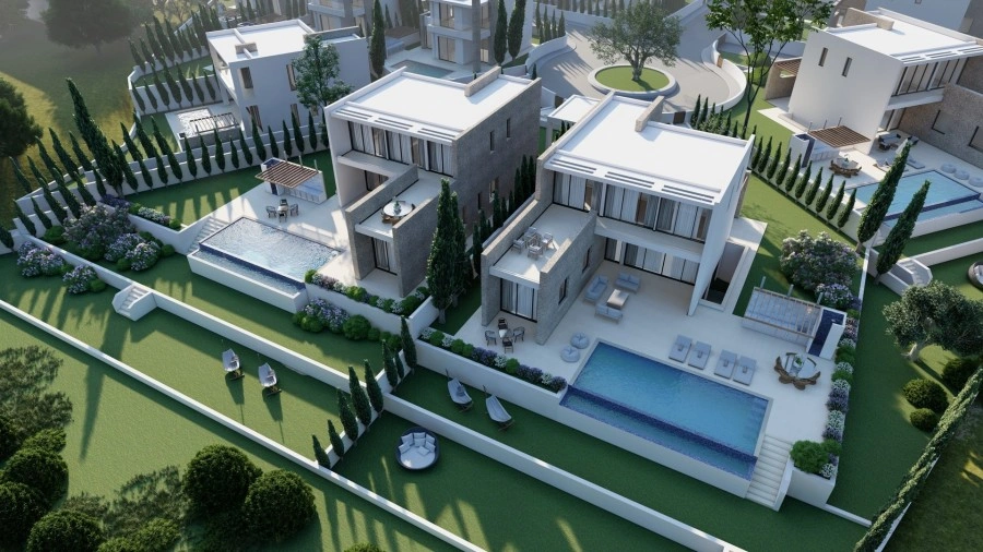 1 - vente villa vue mer paphos paphos chypre