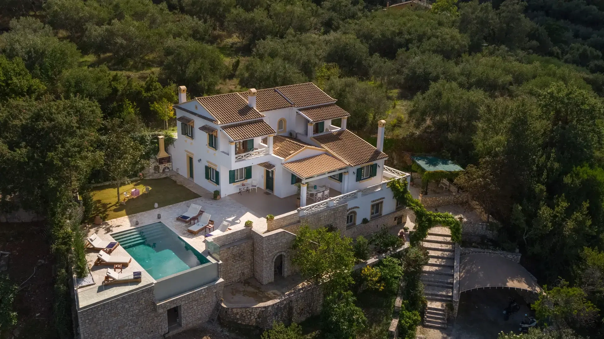 2 - sea view house for sale in corfu ionian islands greece