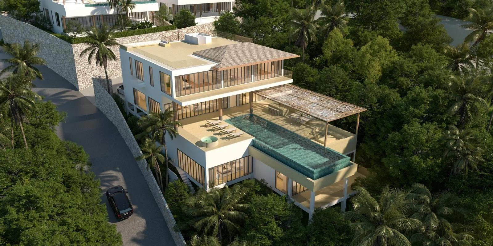 1 - vente maison vue mer thalang phuket thaïlande