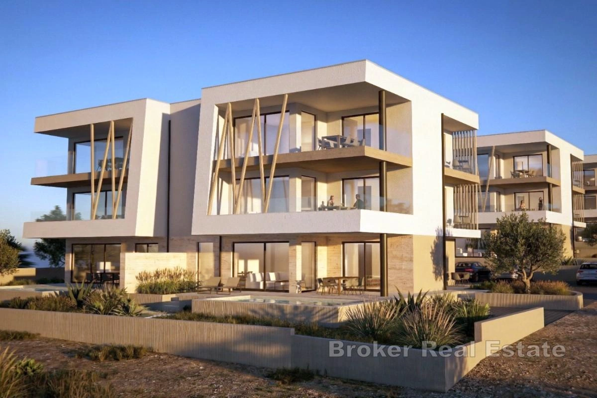 1 - vendita appartamento vista mare vodice sebenico e tenin croazia