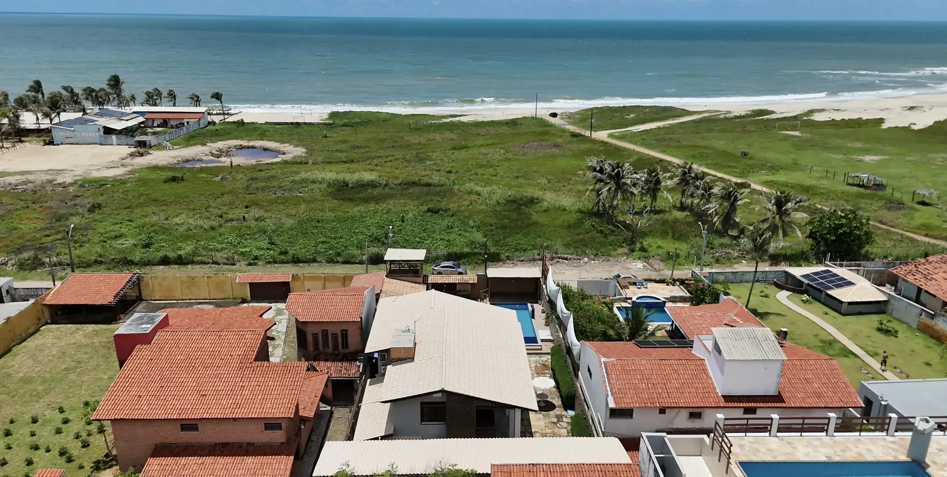 1 - vente maison pieds dans l'eau cumbuco ceará brésil