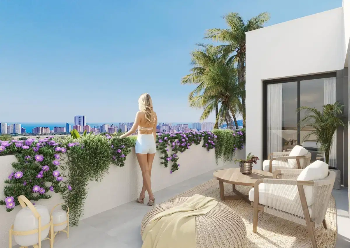 2 - verkoop huis uitzicht op zee finestrat - costa blanca valencian community spanje