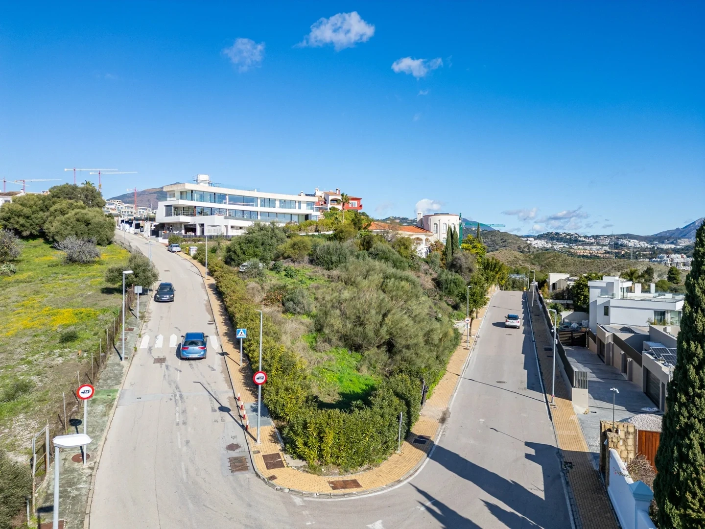 2 - sea view plot of land for sale in benahavis - costa del sol andalusia spain
