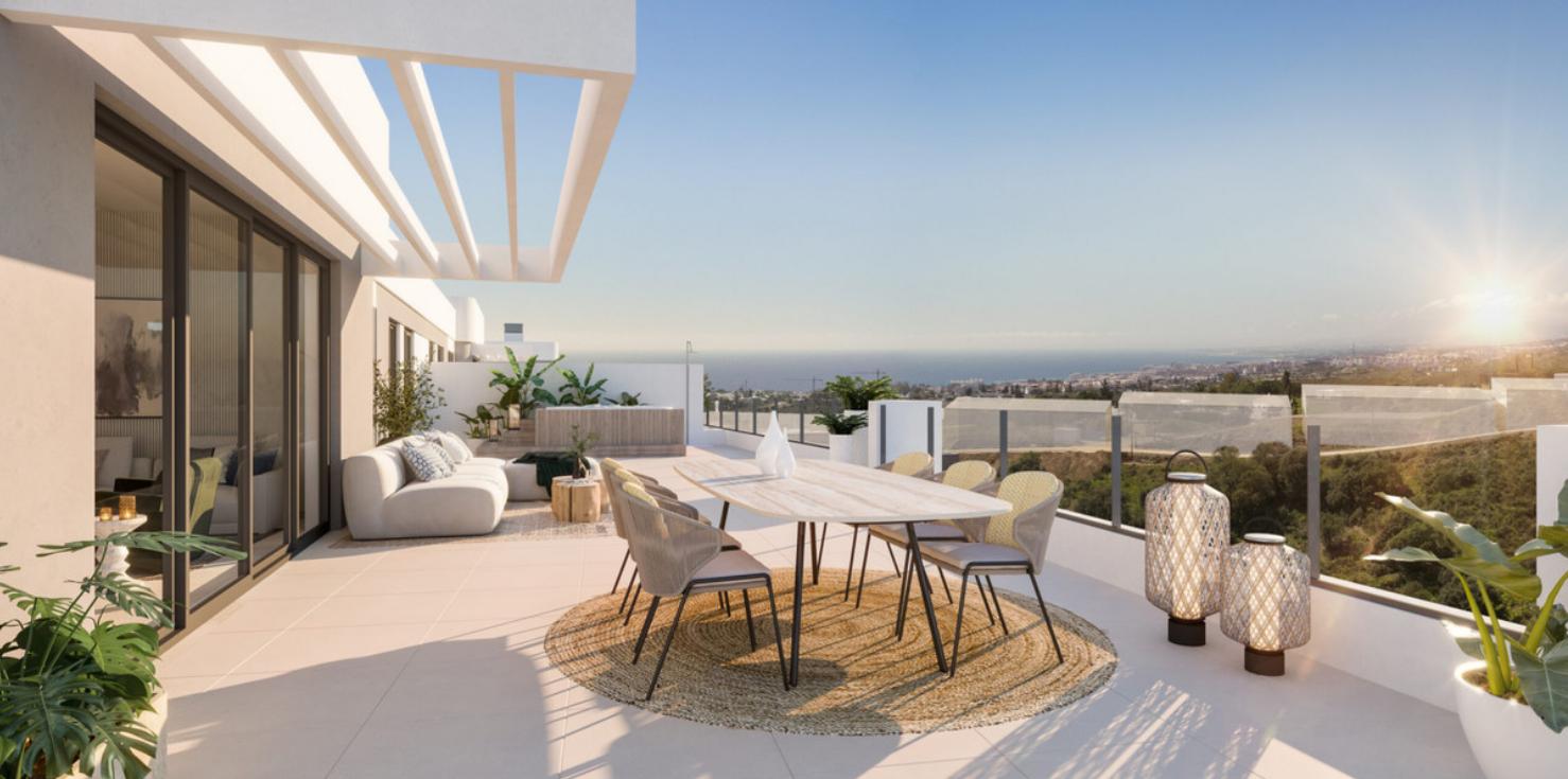 1 - verkoop appartement uitzicht op zee marbella - costa del sol andalusië spanje