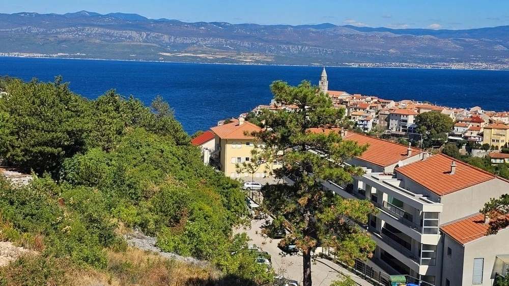 2 - продажа квартира вид моря vrbnik приморско-горанская хорватия