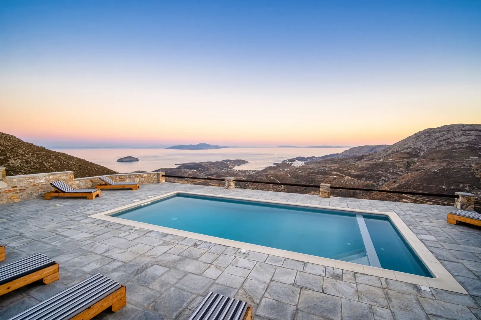 1 - vente villa vue mer sérifos - cyclades egée méridionale grèce