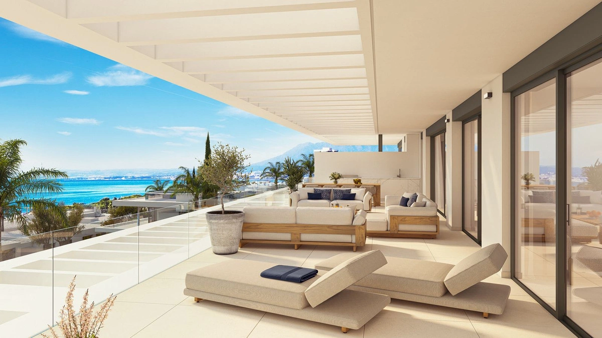 1 - venta apartamento vista al mar marbella - costa del sol andalucía españa